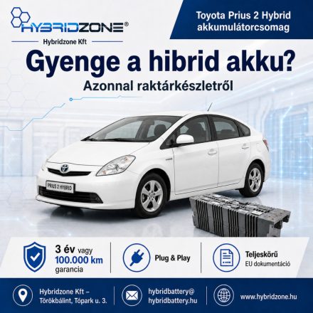 Toyota Prius 2. generáció hibrid akkumulátorcsomag (XV20)