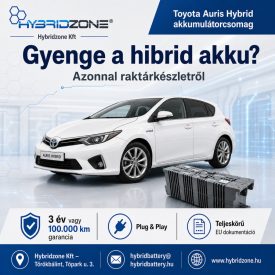 Toyota Auris 2. generáció hibrid akkumulátorcsomag 