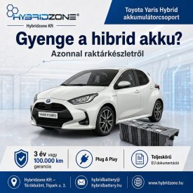 Toyota Yaris hybrid akkumulátorcsomag