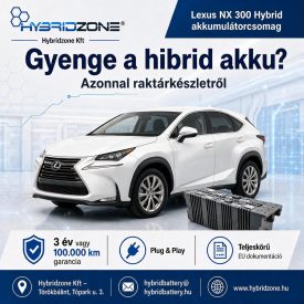 Lexus NX 300h (2014-2021) hibrid akkumulátorcsomag