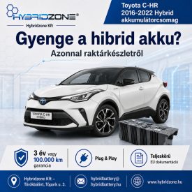 Toyota C-HR (2016-2022) hibrid akkumulátorcsomag